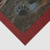 Papier Mousseline Patrouilles Ours Noir (Détail)