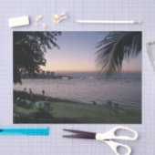Papier Mousseline Pattaya Beach Sunset ... Chonburi, Thaïlande (Artisanat)
