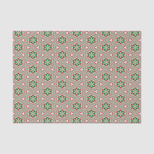 Papier Mousseline Patters de Christmas (Recto)