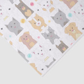 Papier Mousseline Patters de Cute (Détail)