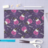 Papier Mousseline Patters de Cute Cats et Pumkins (Artisanat)