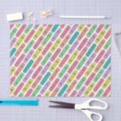 Papier Mousseline Patters du Colorful (Artisanat)