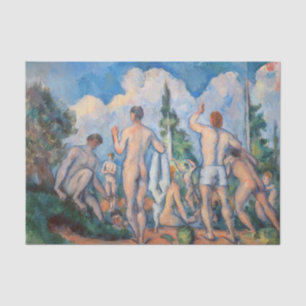 Papier Mousseline Paul Cezanne - Baigneurs