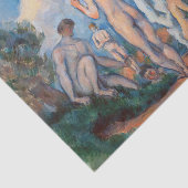 Papier Mousseline Paul Cezanne - Baigneurs (Détail)