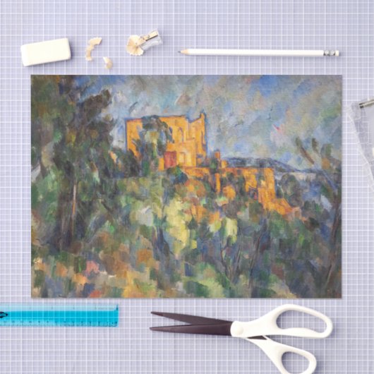 Papier Mousseline Paul Cezanne - Château Noir (Artisanat)
