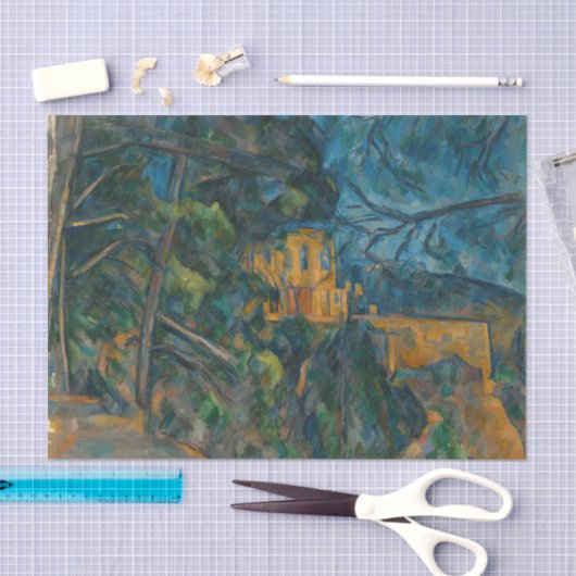 Papier Mousseline Paul Cezanne - Château Noir (Artisanat)