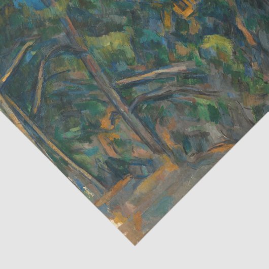 Papier Mousseline Paul Cezanne - Château Noir (Détail)