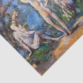 Papier Mousseline Paul Cezanne - Cinq Bathères (Détail)