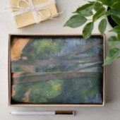 Papier Mousseline Paul Cezanne - Estaque aux toits rouges (Cadeau)