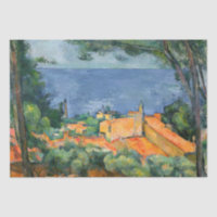 Paul Cezanne - Estaque aux toits rouges