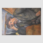 Papier Mousseline Paul Cezanne - Fumeur (Recto)