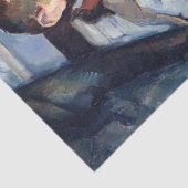 Papier Mousseline Paul Cezanne - Garçon dans la veste rouge (Détail)