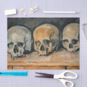 Papier Mousseline Paul Cezanne - Le Trois Crânes (Artisanat)