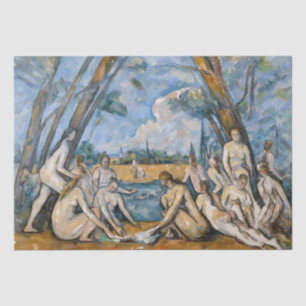 Papier Mousseline Paul Cezanne - Les Grandes Baignoires