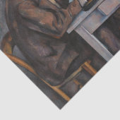 Papier Mousseline Paul Cezanne - Les Joueurs De Cartes (Détail)