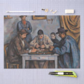 Papier Mousseline Paul Cezanne - Les Joueurs De Cartes (Artisanat)