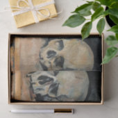 Papier Mousseline Paul Cezanne - Les Trois Crânes (Cadeau)