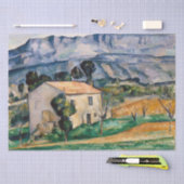Papier Mousseline Paul Cezanne - Maison en Provence (Artisanat)