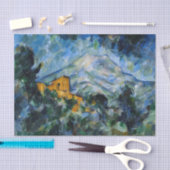 Papier Mousseline Paul Cezanne - Mont Saint-Victoire & Château Noir (Artisanat)