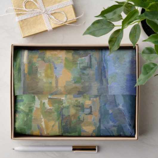 Papier Mousseline Paul Cezanne - Mont Sainte-Victoire (Cadeau)