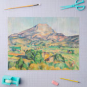 Papier Mousseline Paul Cezanne - Mont Sainte-Victoire (Artisanat)