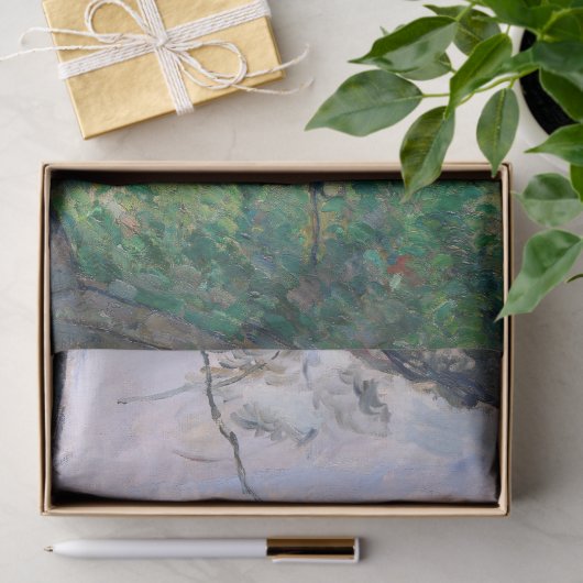 Papier Mousseline Paul Cezanne - Pin à Estaque (Cadeau)