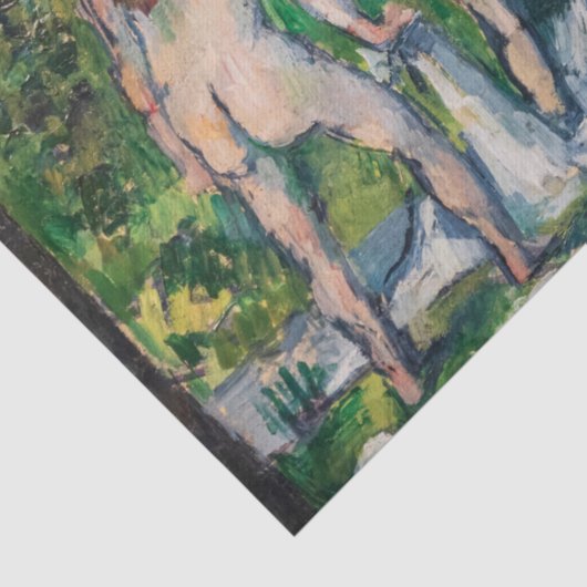 Papier Mousseline Paul Cezanne - Quatre Bathers (Détail)