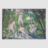 Papier Mousseline Paul Cezanne - Quatre Bathers (Recto)