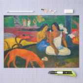 Papier Mousseline Paul Gauguin - Arearea / Le Chien Rouge (Artisanat)
