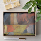 Papier Mousseline Paul Gauguin - Autoportrait avec Christ Jaune (Cadeau)