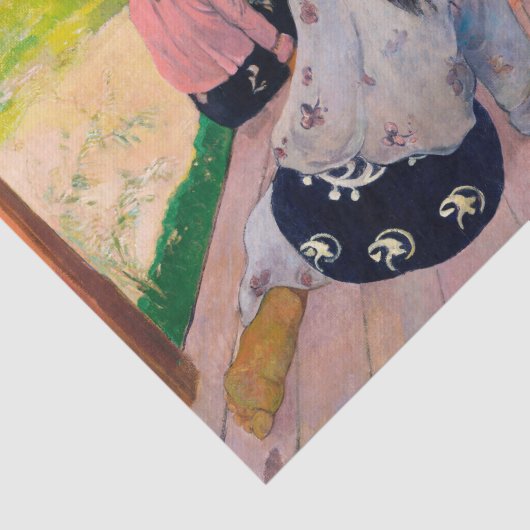 Papier Mousseline Paul Gauguin Découpage (Détail)