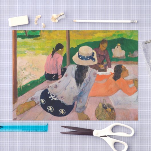 Papier Mousseline Paul Gauguin Découpage (Artisanat)