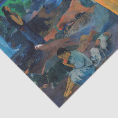 Papier Mousseline Paul Gauguin - D'Où Sommes-Nous Venus ? (Détail)