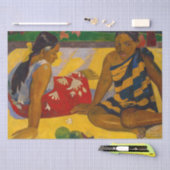 Papier Mousseline Paul Gauguin - Femmes tahitiennes / Parau Api (Artisanat)