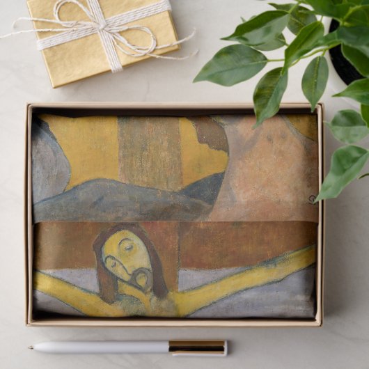 Papier Mousseline Paul Gauguin - Le Christ Jaune (Cadeau)