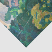 Papier Mousseline Paul Gauguin - Paysage avec Peacocks / Matamoe (Détail)