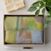Papier Mousseline Paul Gauguin - Paysage tahitien (Cadeau)