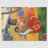 Papier Mousseline Paul Gauguin - Quand Vous Marierez-Vous ? (Recto)