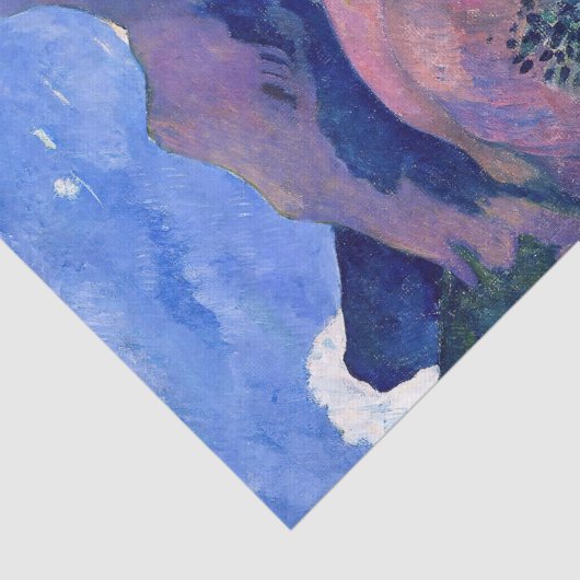 Papier Mousseline Paul Gauguin - Rue à Tahiti (Détail)