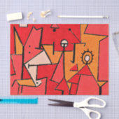 Papier Mousseline Paul Klee - Chaleur, (Artisanat)