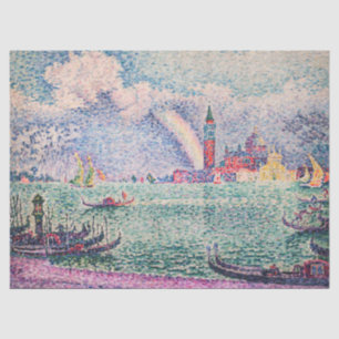 Papier Mousseline Paul Signac - Arc-en-ciel, Venise