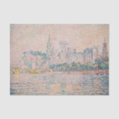 Papier Mousseline Paul Signac - Avignon, matin (Recto)