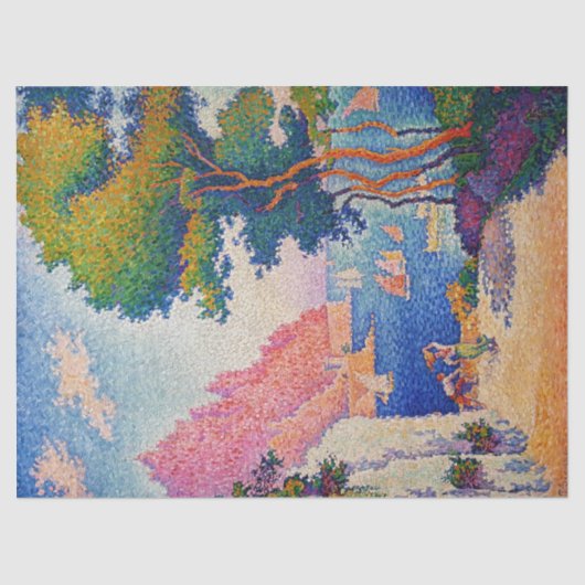 Papier Mousseline Paul Signac - Capo di Noli (Recto)