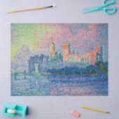 Papier Mousseline Paul Signac - Le Palais Pape, Avignon (Artisanat)