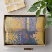 Papier Mousseline Paul Signac - Le Port au coucher du soleil, Opus 2 (Cadeau)