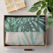 Papier Mousseline Paume tropicale (Cadeau)