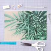 Papier Mousseline Paume tropicale (Artisanat)