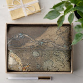 Papier Mousseline Pauvre petite ours par John Bauer (Cadeau)