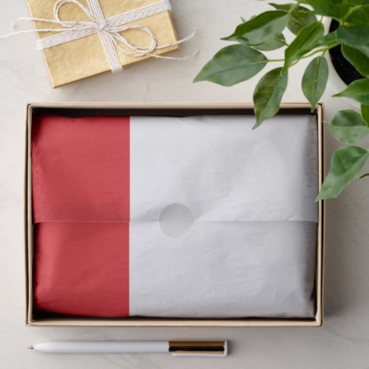 Papier Mousseline Pavillon Gibraltar (Cadeau)