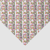 PAPIER MOUSSELINE PAW PRINTS BIRD BATH (Détail)